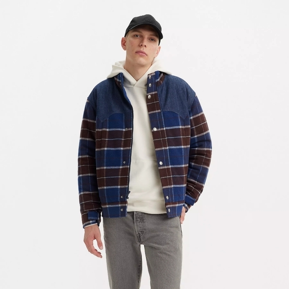 LEVI'S WEBSTER WESTERN PUFFER JACKET